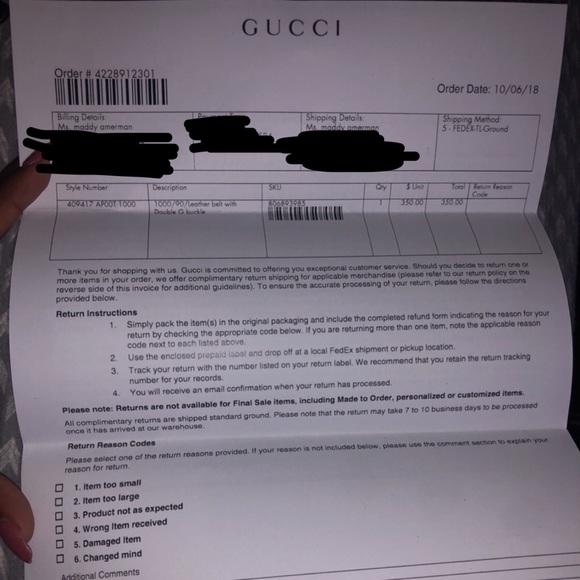 Gucci Belt - Picture 8 of 8